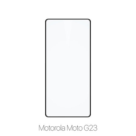 FixPremium FullCover Glass - Gehärtetes Glas für Motorola Moto G23