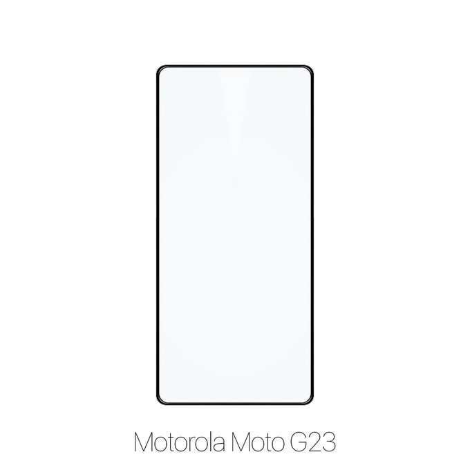 FixPremium FullCover Glass - Gehärtetes Glas für Motorola Moto G23
