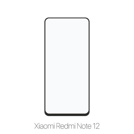 FixPremium FullCover Glass - Gehärtetes Glas für Xiaomi Redmi Note 12