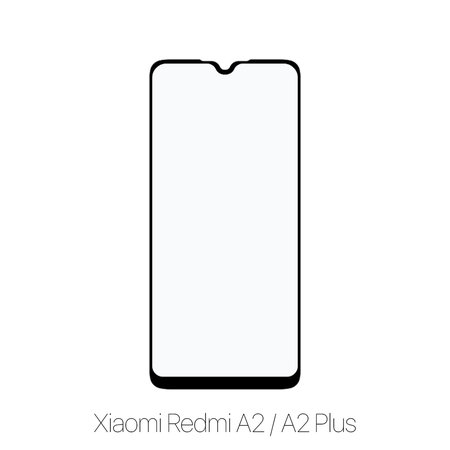 FixPremium FullCover Glass - Gehärtetes Glas für Xiaomi Redmi A2 und A2 Plus