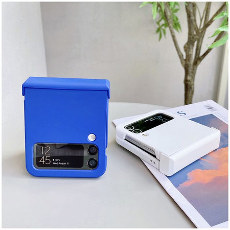 FixPremium - Silikonhülle für Samsung Galaxy Z Flip 4, rosa