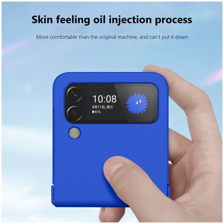 FixPremium - Silikonhülle für Samsung Galaxy Z Flip 4, türkis