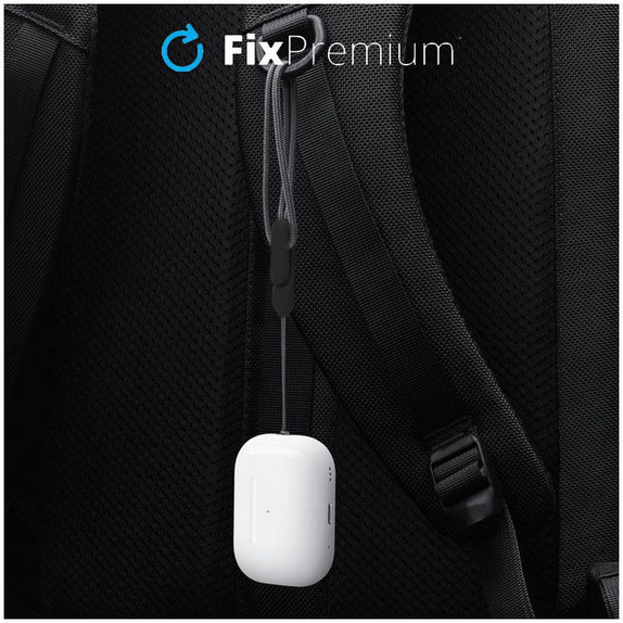 FixPremium - Gurt für AirPods Pro 2, schwarz