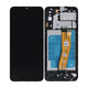 Samsung Galaxy A04e A042F - LCD Display + Touchscreen Front Glas + Rahmen (Black) - GH81-23088A Genuine Service Pack