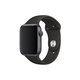 FixPremium - Silikonarmband für Apple Watch (42, 44, 45 und 49mm), schwarz