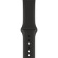 FixPremium - Silikonarmband für Apple Watch (38, 40 und 41mm), schwarz