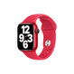 FixPremium - Silikonarmband für Apple Watch (38, 40 und 41mm), rot