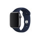 FixPremium - Silikonarmband für Apple Watch (42, 44, 45 und 49mm), blau