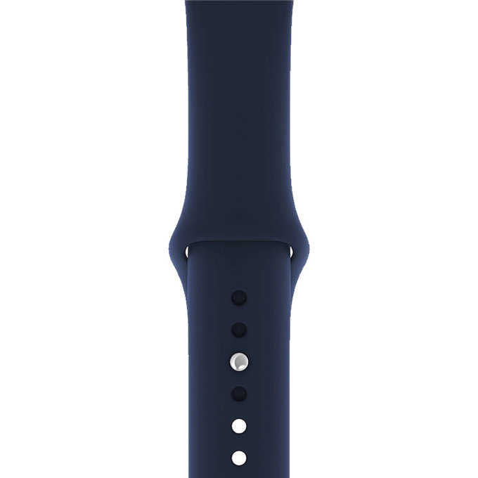 FixPremium - Silikonarmband für Apple Watch (38, 40 und 41mm), blau