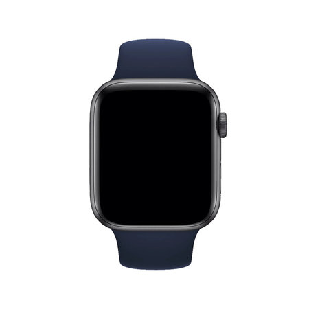 FixPremium - Silikonarmband für Apple Watch (38, 40 und 41mm), blau