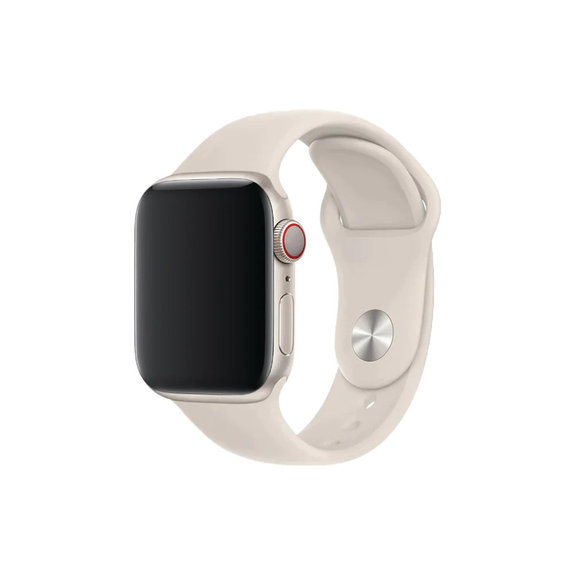 FixPremium - Silikonarmband für Apple Watch (42, 44, 45 und 49mm), zlatá