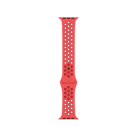 FixPremium - Sport Silikonarmband für Apple Watch (42, 44, 45 und 49mm), rot