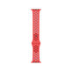 FixPremium - Sport Silikonarmband für Apple Watch (42, 44, 45 und 49mm), rot