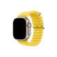 FixPremium - Armband Ocean Loop für Apple Watch (42, 44, 45 und 49mm), žltá