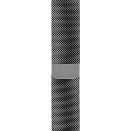 FixPremium - Armband Milanese Loop für Apple Watch (38, 40 und 41mm), graphite
