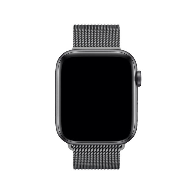FixPremium - Armband Milanese Loop für Apple Watch (38, 40 und 41mm), graphite