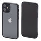 FixPremium - Hülle Invisible für iPhone 12 mini, schwarz