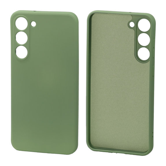 FixPremium - Hülle Rubber für Samsung Galaxy S23 Plus, grün