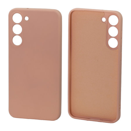 FixPremium - Hülle Rubber für Samsung Galaxy S23 Plus, orange