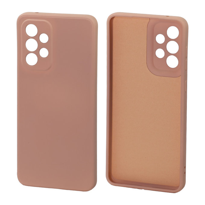 FixPremium - Hülle Rubber für Samsung Galaxy A33 5G, braun