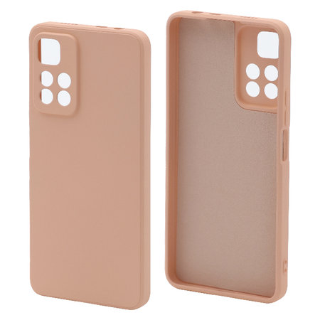 FixPremium - Hülle Rubber für Xiaomi Redmi Note 11 Pro Plus, orange