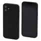 FixPremium - Hülle Rubber für iPhone 12 und 12 Pro, schwarz