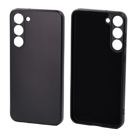 FixPremium - Hülle Rubber für Samsung Galaxy S23 Plus, schwarz