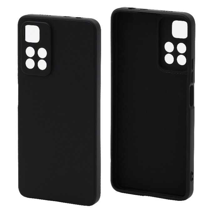FixPremium - Hülle Rubber für Xiaomi Redmi Note 11 Pro Plus, schwarz