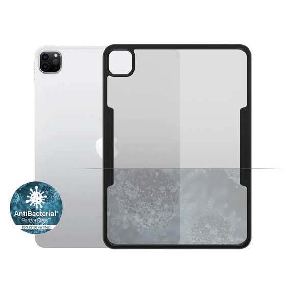 Hülle ClearCase AB für iPad Pro 11'' (2018/2020/2021), Schwarz, PanzerGlass