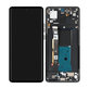 Motorola Edge 40 - LCD Display + Touchscreen Front Glas + Rahmen (Eclipse Black) - 5D68C22670 Genuine Service Pack
