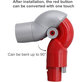 Dyson V-series, Outsize, Omni-glide - Flex-Adapter