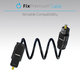 FixPremium - Audio Optisches Kabel (1m), schwarz