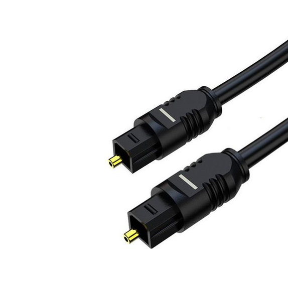 FixPremium - Audio Optisches Kabel (2m), schwarz