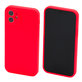 FixPremium - Silikon Hülle für iPhone 11, rot