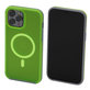FixPremium - Hülle Clear mit MagSafe für iPhone 14 Pro Max, neon green