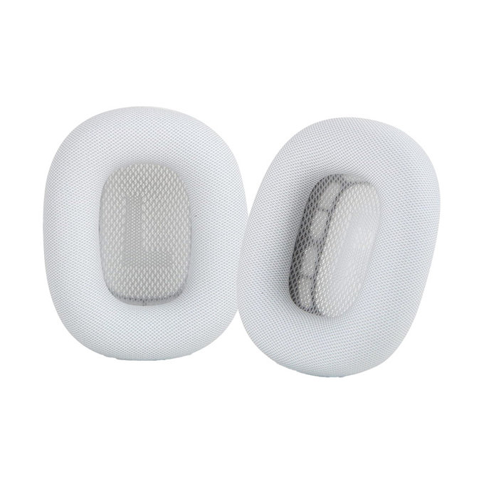 FixPremium - Ersatz-Ohrpolster für Apple AirPods Max (Fabric), weiss