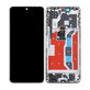 Huawei Nova 10 SE - LCD Display + Touchscreen Front Glas + Rahmen (Starry Black) OLED