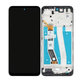 Motorola Moto G14 XT2341 - LCD Display + Touchscreen Front Glas + Rahmen (Black) - 5D68C23075 Genuine Service Pack
