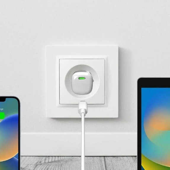 PURO - Ladeadapter MiniPro USB-C, GaN, 20W, weiss