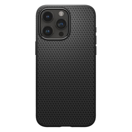 Spigen - Hülle Liquid Air für iPhone 15 Pro Max, matte black