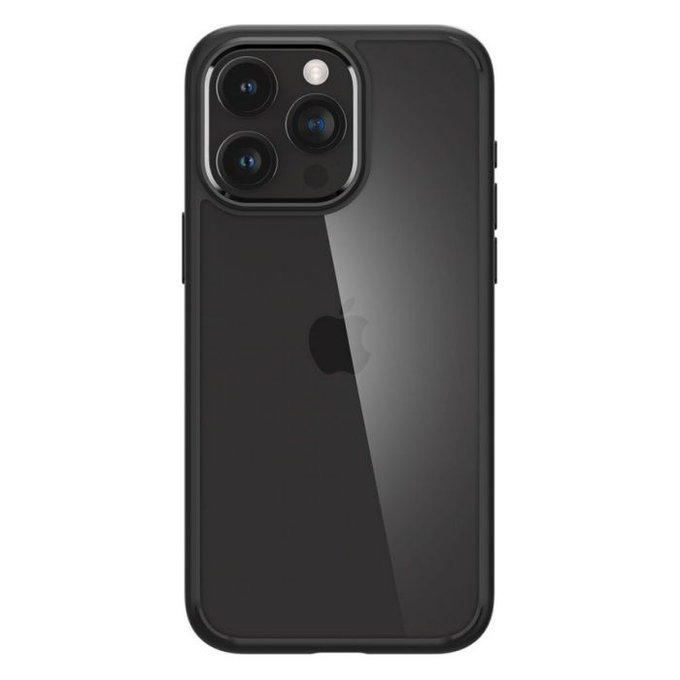 Spigen - Hülle Ultra Hybrid für iPhone 15 Pro Max, matte black