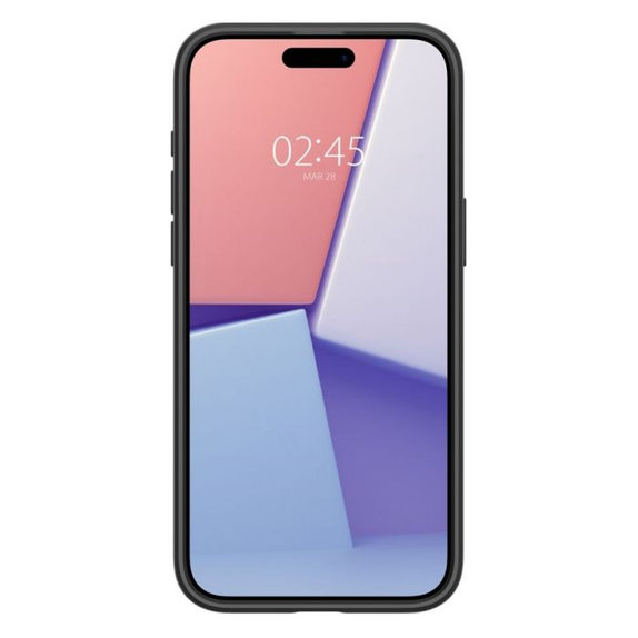 Spigen - Hülle Ultra Hybrid für iPhone 15 Pro Max, matte black
