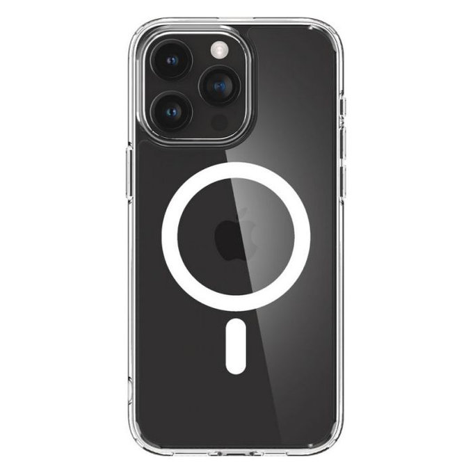 Spigen - Hülle Ultra Hybrid mit MagSafe für iPhone 15 Pro Max, weiss