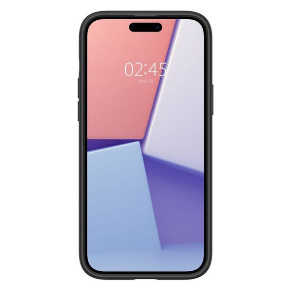 Spigen - Hülle Ultra Hybrid für iPhone 15 Plus, matte black