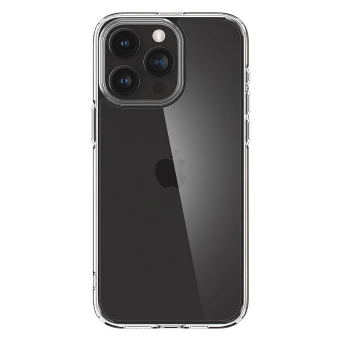 Spigen - Hülle Ultra Hybrid für iPhone 15 Pro, crystal clear