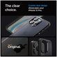 Spigen - Hülle Ultra Hybrid für iPhone 15 Pro, frost black