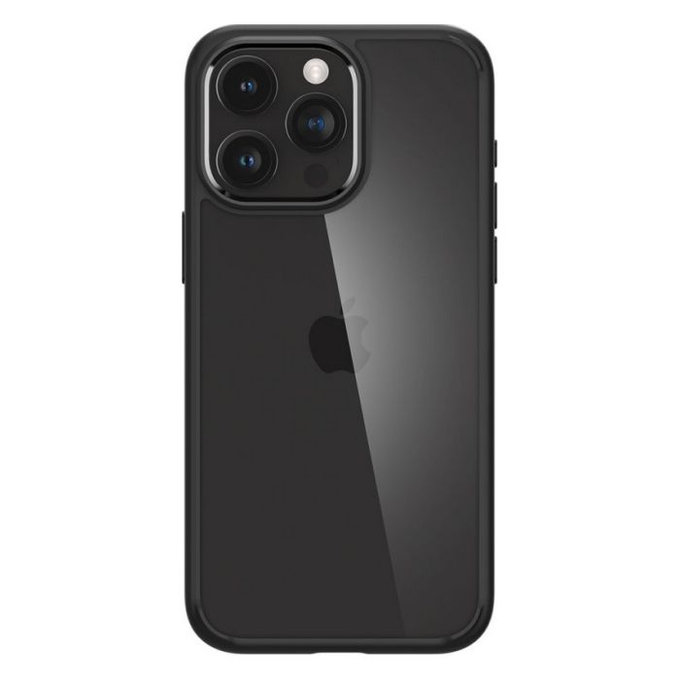 Spigen - Hülle Ultra Hybrid für iPhone 15 Pro, matte black
