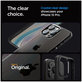 Spigen - Hülle Ultra Hybrid für iPhone 15 Pro, matte black