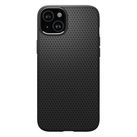 Spigen - Hülle Liquid Air für iPhone 15, matte black