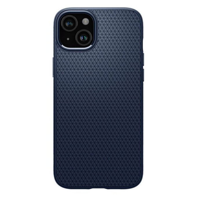 Spigen - Hülle Liquid Air für iPhone 15, navy blue